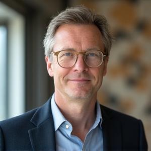 Portrait of Leo Davies, Co-founder and Creative Director