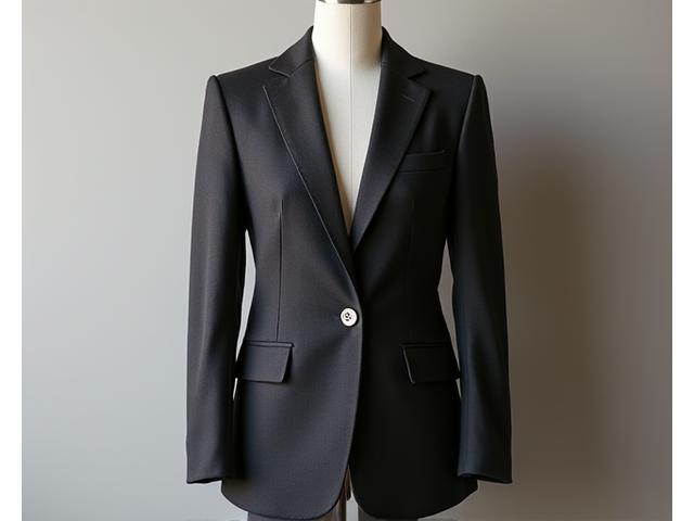 A tailored blazer made from British heritage organic wool, paired with sustainable trousers